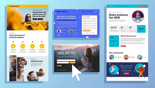 Landing Page Designing